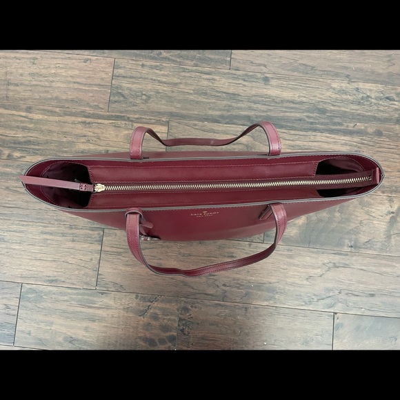 Kate Spade Janie Medium Tote Cherrywood Laptop Bag - Picture 12 of 13